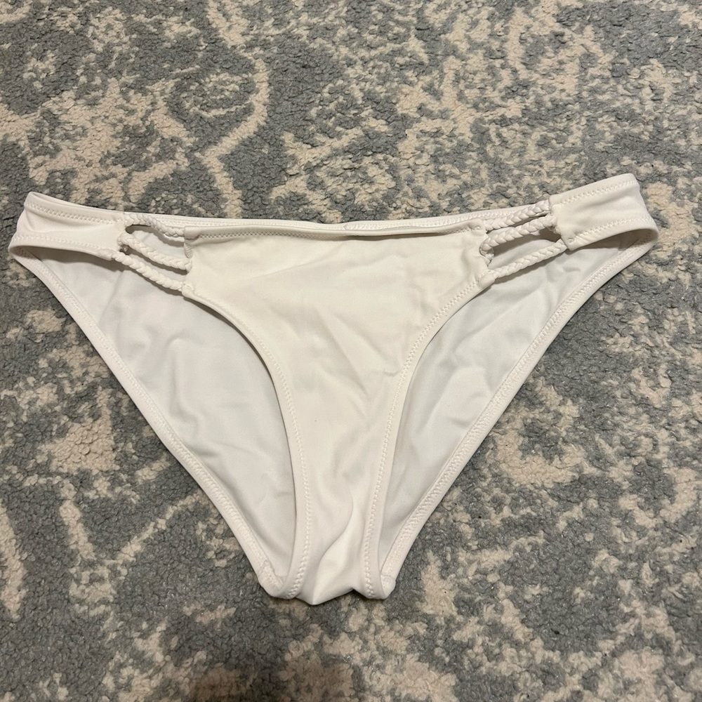 TOPSHOP braided hipster swim bottoms